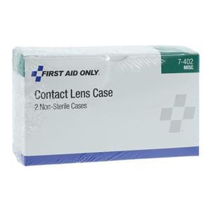 Contact Lens Case White 2-1/8x4x1-1/8" 2/Bx, 30 BX/CA