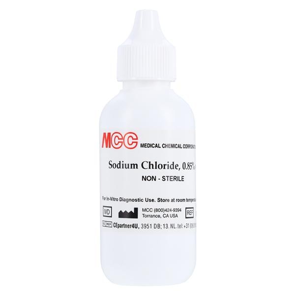 Sodium Chloride Reagent 0.85% 2oz 2OZ/EA