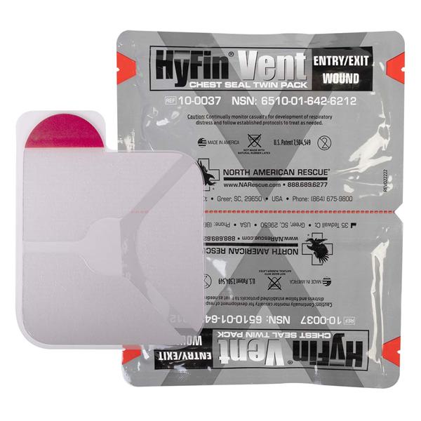 HyFin Vent Chest Seal Clear
