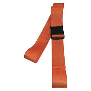 Restraint Strap Nylon 2 Piece Plastic Buckle, Loop Lock Ends Ea