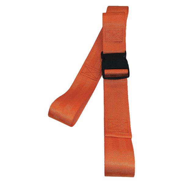 Restraint Strap Nylon 2 Piece Plastic Buckle, Loop Lock Ends Ea