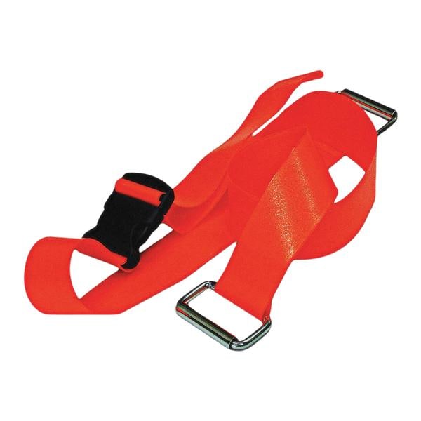 Restraint Strap Polyester 2 Piece Plastic Buckle, Loop Lock Ends Ea