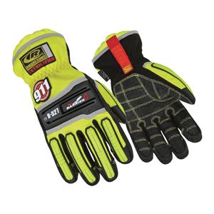 Ringers Kevlar / Flxbl Thrmplstc Rbr Extrication Gloves 3XL Ylw/Blk 1/Pr