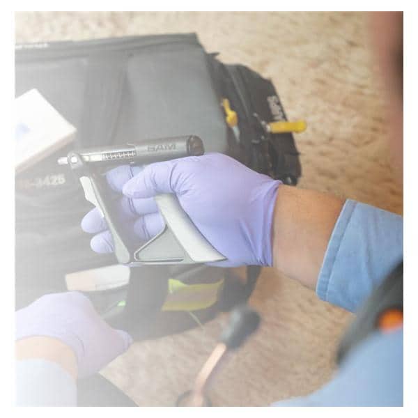 Sam IO Storage Case Black/Orange Zipper Closure No Handle, 8 EA/CA