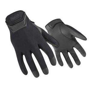 Ringers Synthetic Leather / Spandex Lightweight Tactical Gloves Md Black 1/Pr