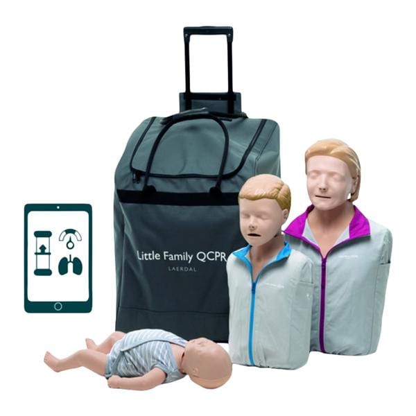 Little Family QCPR CPR Training Manikin Kit Ea