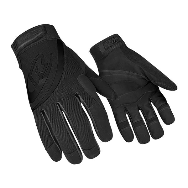 Ringers Synthetic Leather / Spandex Glove Rescue Gloves Medium Black Ea
