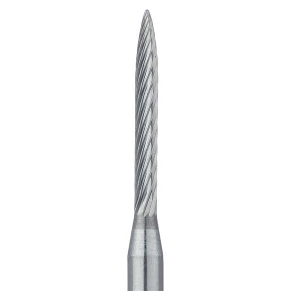 Carbide Bur Trimming & Finishing Friction Grip Flame 5/Pk