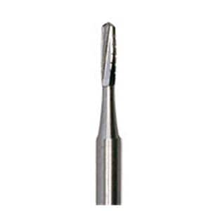 Carbide Bur Standard Friction Grip Round-End Cylinder 100/Pk