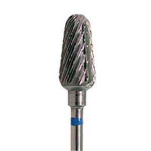 Carbide Bur Laboratory Handpiece Tapered/Round-End Ea