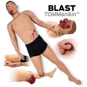 TOMManikin Blast Simulator Trauma Adult Male Manikin EA