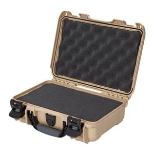 Model 909 Waterproof Case 12.6x9x4.4" Tan Latch Closure Sft Grp/Hndl