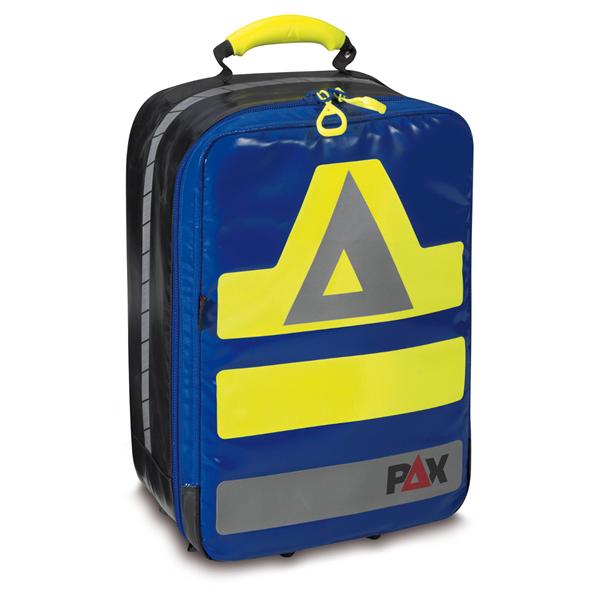 Pax USA Backpack Blue Zipper Closure Adjustable Shoulder Straps