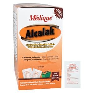 Alcalak Tablets 250x2/Bx, 12 BX/CA