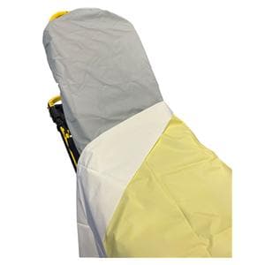 Emergency Blanket Yellow/White Soft Woven 50x84