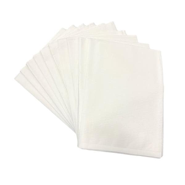 EMS Pillowcase 21 in x 30 in Tissue Poly White Disposable 100/Ca