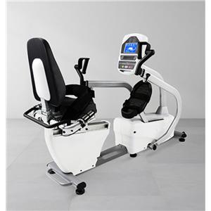 Spirit Rehab Recumbent Stepper 67x48x30" White