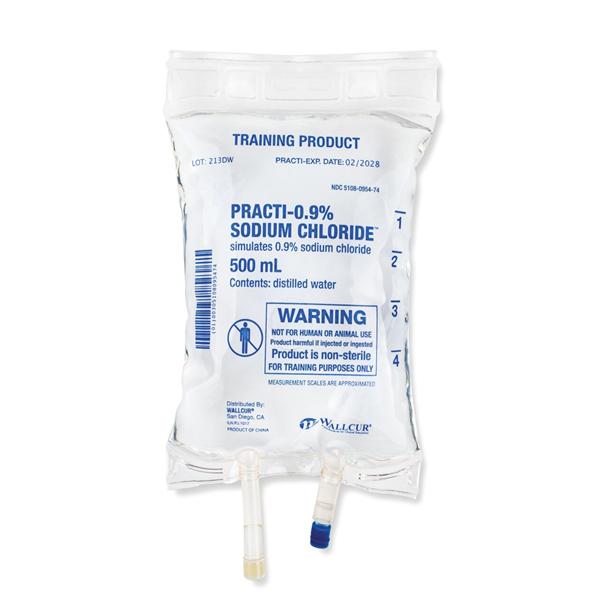 Practi-0.9% Sodium Chloride Simulated Medication 3/Pk