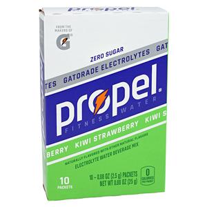 Propel Electrolyte Powder Strawberry Kiwi 10 Count Packet 12/Ca