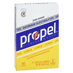 Propel Electrolyte Powder Lemon 10 Count Packet 12/Ca