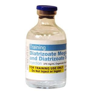 Diatrizoate Meglumine & Diatrizoate Sodium 370mg/mL Simulated Medication 9/Ca
