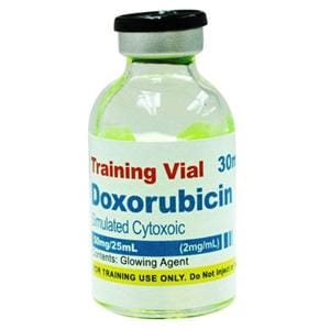 Doxorubicin 2mg/mL Simulated Medication 16/Ca