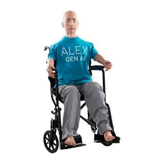 ALEX Gen AI Pro Full Body Manikin Training Simulator Ea