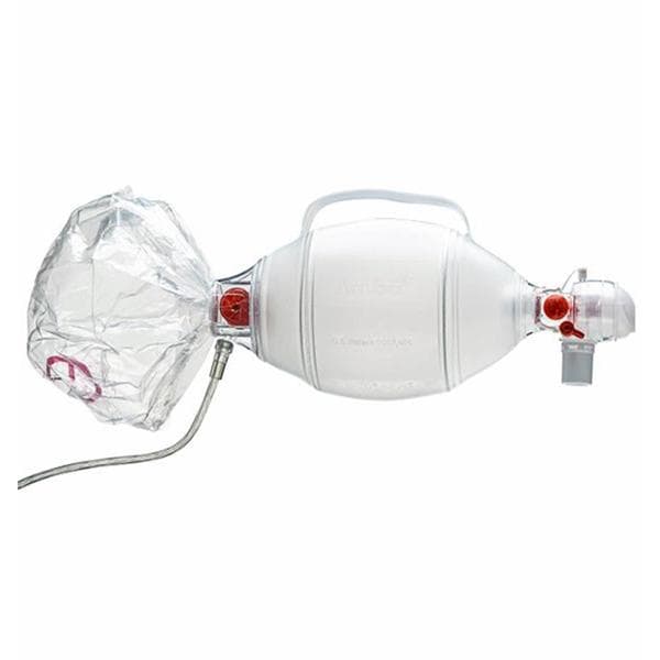 SPUR II Resuscitation Bag Adult Medium Disposable 12/Ca