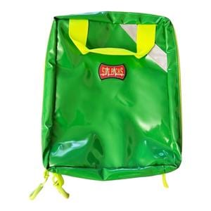 StatPacks EMS Bag Green Zipper Closure Carry Handle