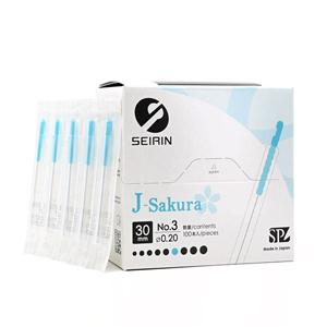 Acupuncture Needle .16x15mm Red Guide Tube 100/Bx