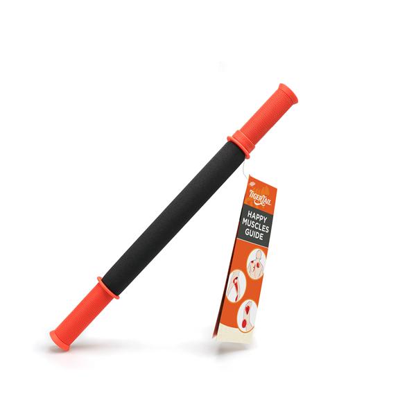 Tiger Tail Massage Roller New Orange/Black Foam