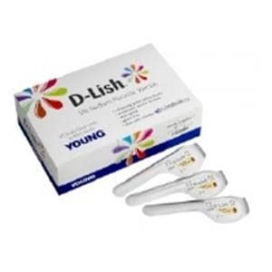 D-Lish Fluoride Varnish Bulk Package 5% NaF 0.4 mL Spearmint Surprise 200/Bx, 14 BX/CA