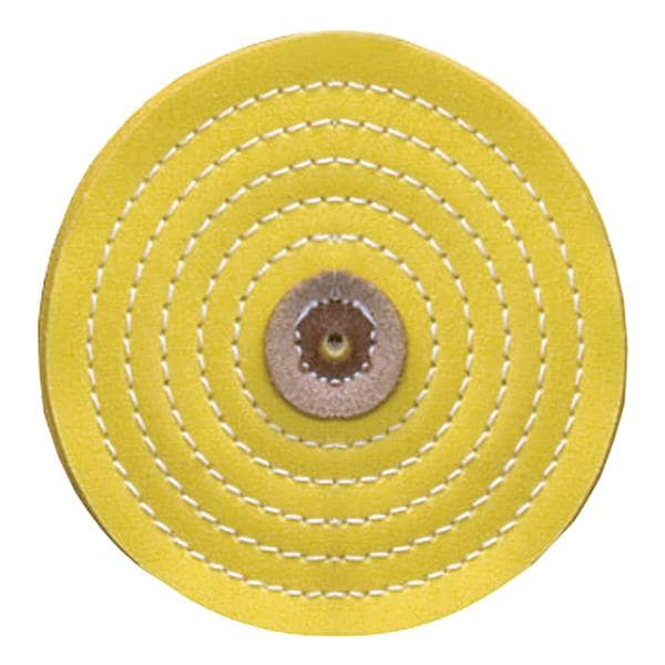 Buff Chemically Treated Yellow 4" x 28 Ply Ea