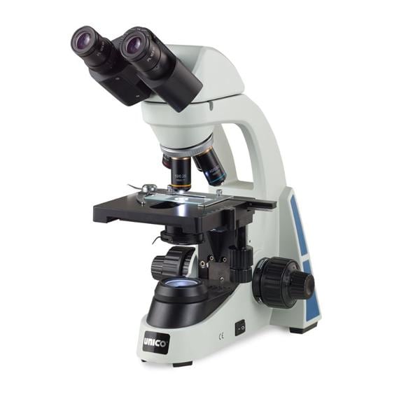 Binocular Microscope Mechanical Stage 4/10/40/100X Oil Ea