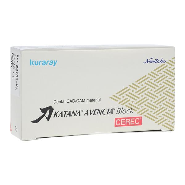 KATANA AVENCIA LT Milling Blocks Low Translucency 12 A3 For CEREC 5/Bx