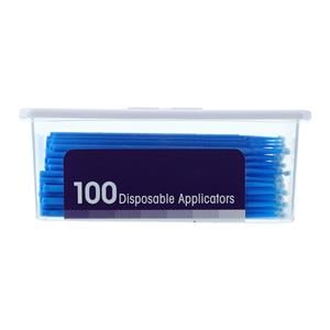 Applicator Brushes Blue Regular 100/Pk
