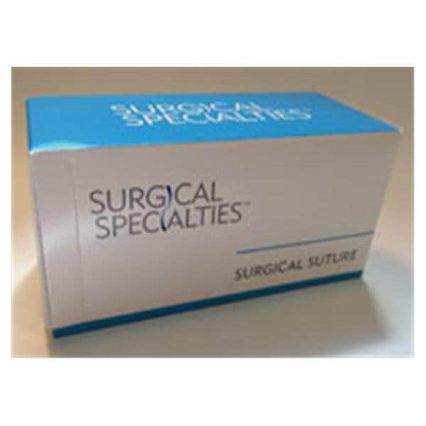 Suture 10-0 3" Polypropylene Monofilament SSL15/SSL15 Blue 12/Bx