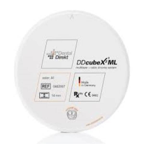 DD cubeX² ML Zirconia Disc B1 98.5x18mm Ea