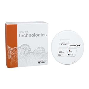 DD Cube ONE Zirconia Disc White 98x18mm Ea