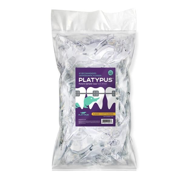 Platypus Flosser Ortho 3/Package Patient Sampler Kit 75Pk/Ca