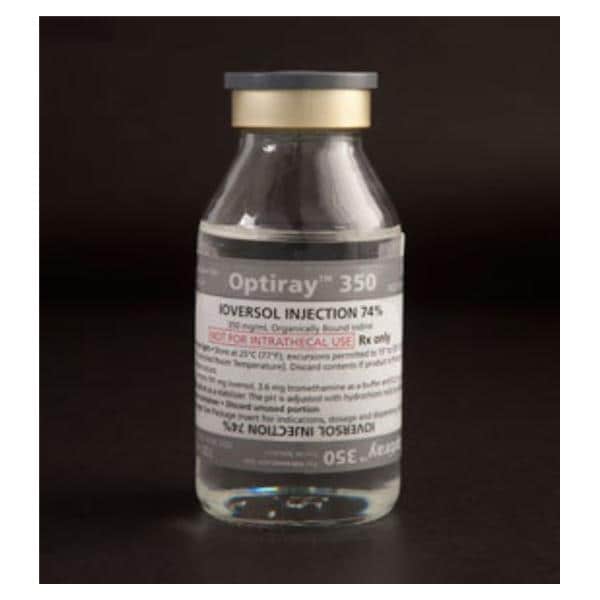 Optiray 350 Injection 74% Power Injector Syringe 75mL 20/Package