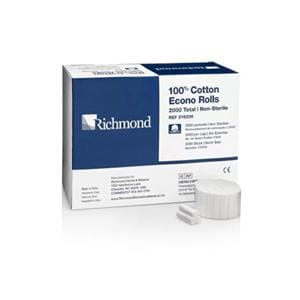 Braided Cotton Roll 1.5 in Non Sterile 12Bx/Ca