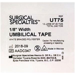 Umbilical Tape Polyester 12/Bx