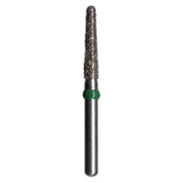 Midwest Diamond Bur Friction Grip Coarse Round End Taper Long 856L-014SC 5/Pk