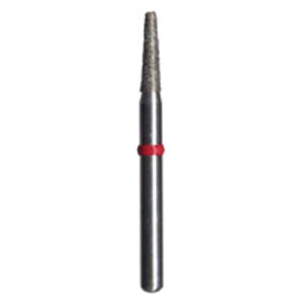 Midwest Diamond Bur Friction Grip Medium Round End Taper 855-014M 5/Pk