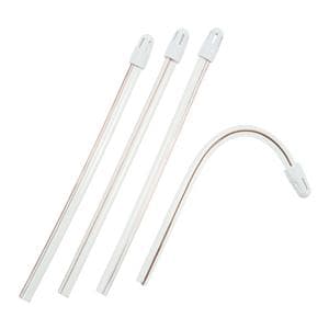 Comfort Plus Saliva Ejectors Clear / White Tip 100/Bg, 10 BG/CA