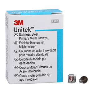 3M™ Unitek™ Crowns Size 1UR Primary Anterior Upper Right Lateral Refill 5/Bx