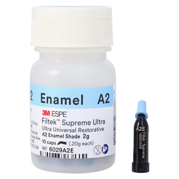 3M Filtek Supreme Ultra Universal Composite A2E Enamel Capsule Refill 10/Bt