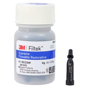 3M Filtek Supreme Flowable Composite White Capsule Refill 20/Bx