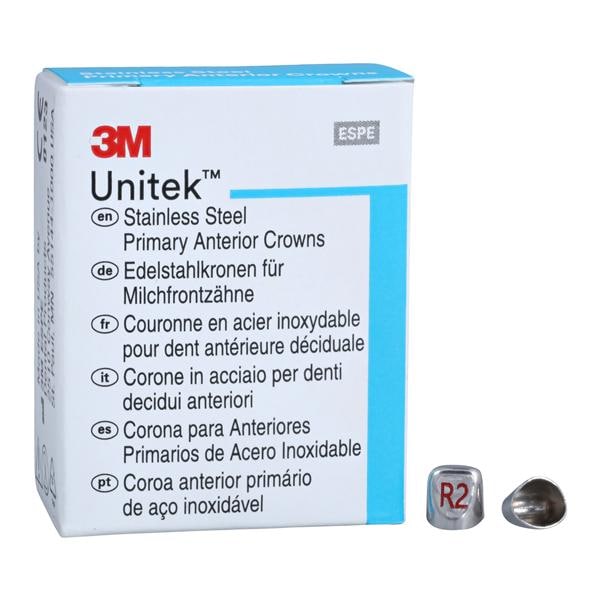 3M™ Unitek™ Crowns Size 2UR Primary Anterior Upper Right Lateral Refill 5/Bx